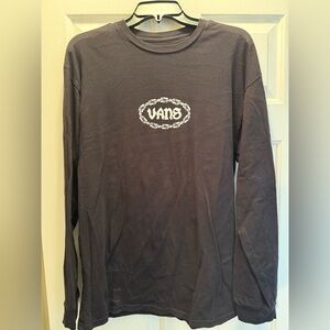 Vans Charcoal Long Sleeve Men's Tee